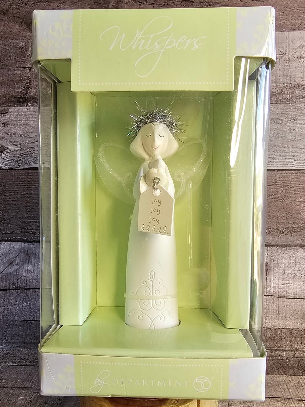 2009 Department 56 JOY Whispers Angel Figurine NEW